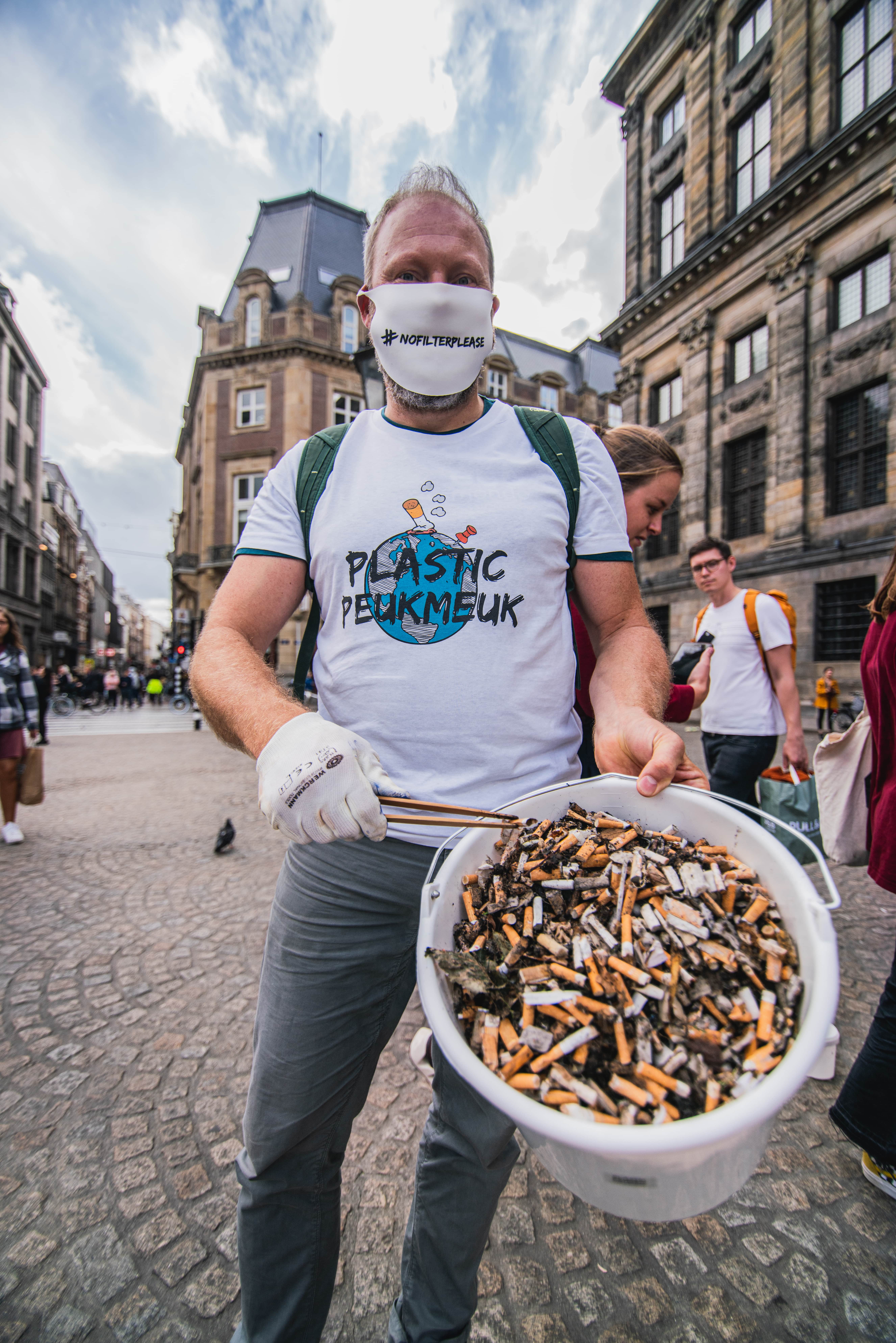 No Butts Day 2020 - Netherlands - No Plastic Filter