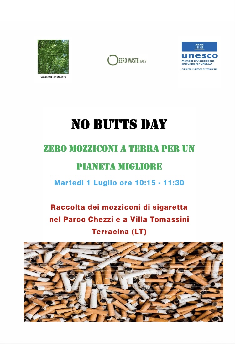 No Butts Day 2025 - Locandina